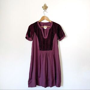 Anthropologie Maeve Ingrid Mini Tunic Dress Size Small preowned